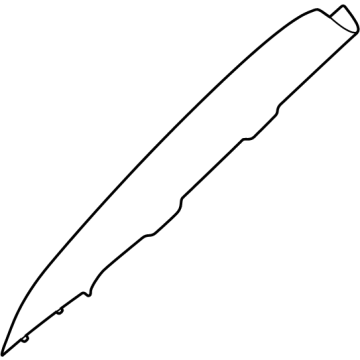 SL1Z-4003598-AA Ford Windshield Moulding Illustration 1 of 1