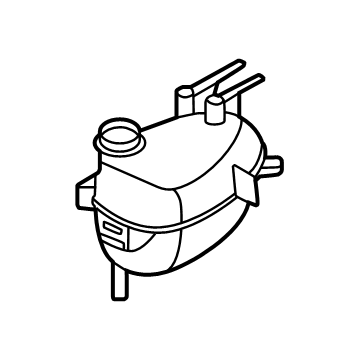 R1MZ-8A080-A Ford TANK ASY - RADIATOR OVERFLOW Illustration 1 of 1