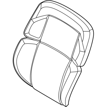 R2TZ-5864417-AE Ford Seat Back Cover Assembly Illustration 1 of 1