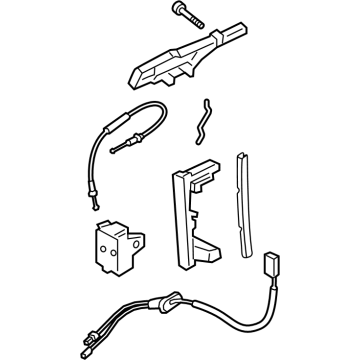 SL7Z-78219A64-A Ford Latch Illustration 1 of 1