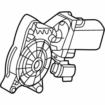 2024 Ford Ranger Power Window Motor - N1WZ-6023394-A