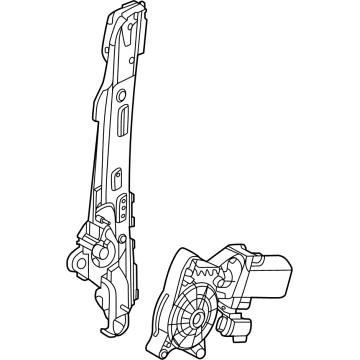 2025 Ford Ranger Window Regulator - N1WZ-2627001-F