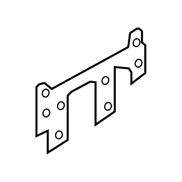 SL7Z-4023834-A Ford FASTENER - DOOR TRIM Illustration 1 of 1