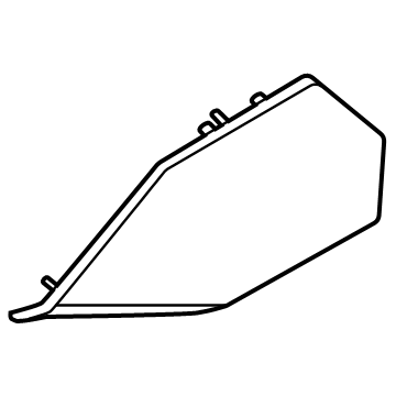 SL7Z-18978-AC Ford Speaker Grille Illustration 1 of 1