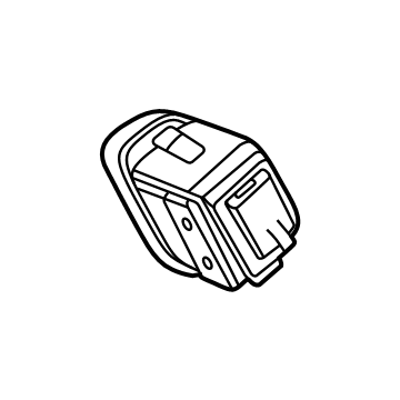 PB5Z-14028-AA Ford SWITCH ASY - FRONT DOOR - CENT Illustration 1 of 1