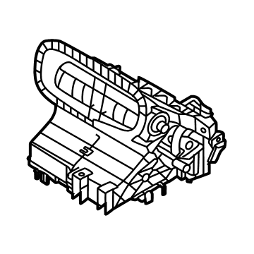 SL1Z-19A618-A Ford Air Duct Illustration 1 of 1