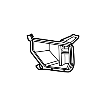 SL1Z-15A245-AA Ford BEZEL - FOG LAMP Illustration 1 of 1