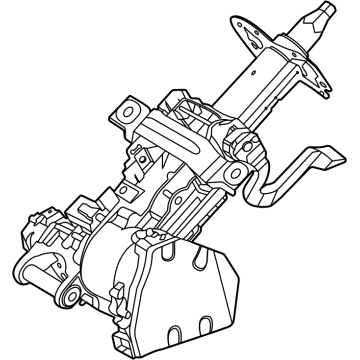 Lincoln Nautilus Steering Column - PZ1Z-3C529-T