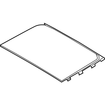 LC5Z-78500A18-D Ford Glass Illustration 1 of 1
