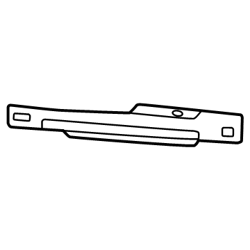 RL3Z-17B837-B Ford Bumper Mounting Bracket Illustration 1 of 1