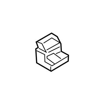 LB5Z-7861748-BF Ford Seat Track Cover Illustration 1 of 1