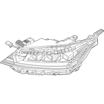 2025 Lincoln Nautilus Headlight - R2TZ-13008-AR