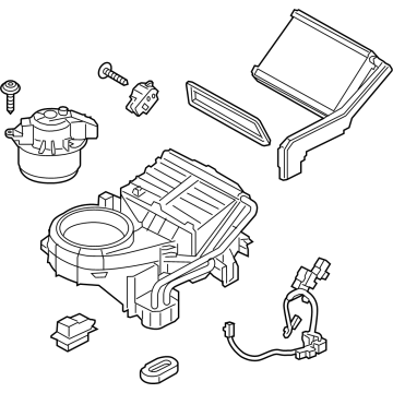 BK3Z-18K463-L Ford HEATER ASY - AUXILIARY Illustration 1 of 1