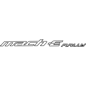 2025 Ford Mustang Mach-E Emblem - RJ8Z-99290D12-AA