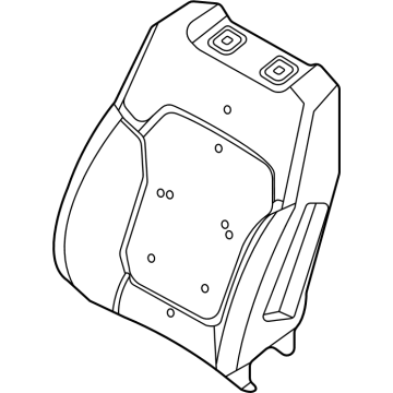 2025 Ford Ranger Seat Cushion - N1WZ-2664811-H