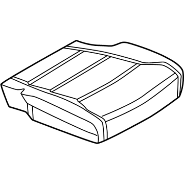 NL3Z-1562900-AC Ford Cover Assembly Seat Cushion Illustration 1 of 1