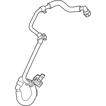 2025 Lincoln Nautilus Automatic Transmission Oil Cooler Line - PZ1Z-8D011-A