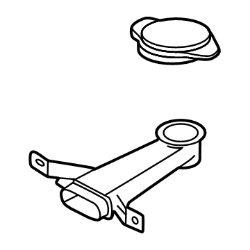 N1WZ-17A605-H Ford FILLER ASY - WATER RESERVOIR Illustration 1 of 1