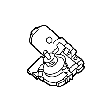 2025 Ford Ranger Wiper Motor - N1WZ-17508-E