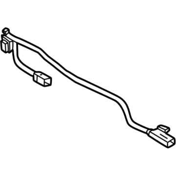 N1WZ-17A477-B Ford WIRING ASY - WIPER MOTOR Illustration 1 of 1