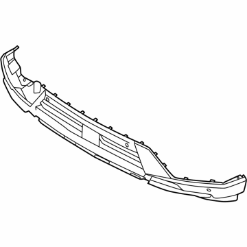 RB5Z-17D957-BB Ford Front Bumper Assembly Illustration 1 of 1