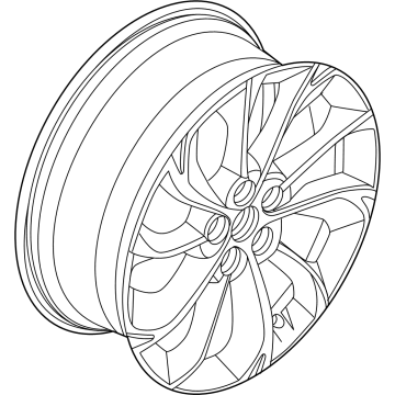 2025 Lincoln Nautilus Spare Wheel - R2TZ-1007-A
