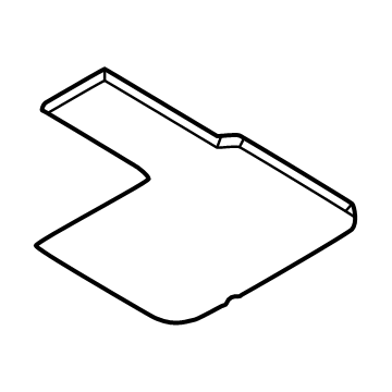 RB5Z-78045G34-AB Ford Mat Illustration 1 of 1