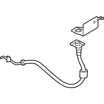PZ1Z-2282-A Ford Hose Assembly Brake Illustration 1 of 1