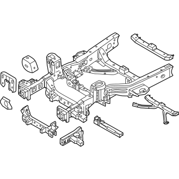 2025 Ford Ranger Axle Beam - MB3Z-5019-P