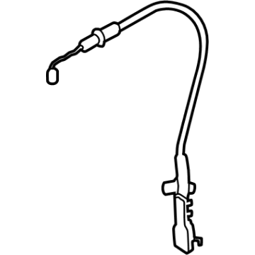 N1WZ-26221A00-D Ford Cable Assembly Illustration 1 of 1