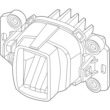 2025 Ford Explorer Fog Light - RB5Z-15200-A