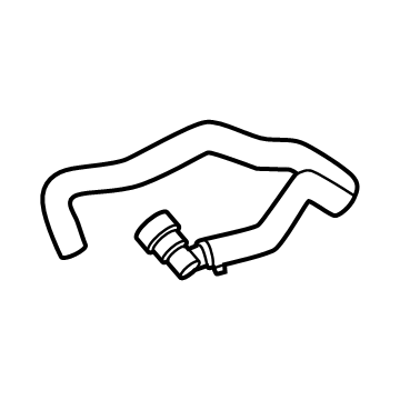 RL3Z-18472-B Ford Hose Heater Water Illustration 1 of 1