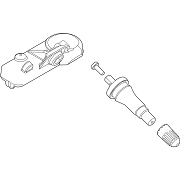 2025 Ford Transit TPMS Sensor - JX7Z-1A189-E