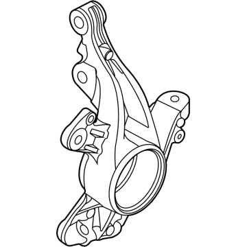 Ford PZ1Z-3K185-B Front Wheel Knuckle PZ1Z-3K185-B Ford Front Wheel Knuckle Illustration 1 of 1