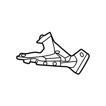 R2TZ-16B074-A Ford Deflector Illustration 1 of 1