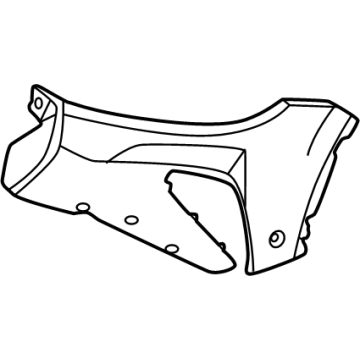 2025 Lincoln Nautilus Bumper - R2TZ-17E994-UD