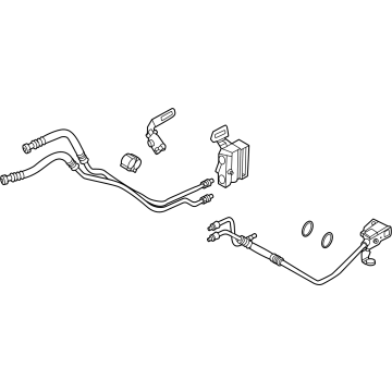 Ford Mustang Oil Cooler Hose - PR3Z-7R081-G