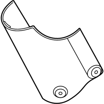 MB3Z-18089-F Ford Shield Illustration 1 of 1