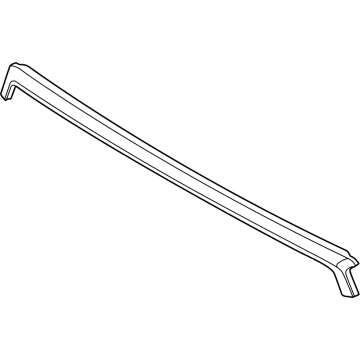 N1WZ-8418-B Ford Moulding Illustration 1 of 1