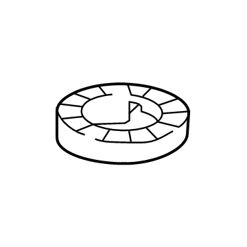 RL1Z-5536-A Ford INSULATOR - REAR SPRING Illustration 1 of 1