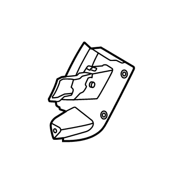 N1WZ-16A550-BK Ford Shield Splash Illustration 1 of 1