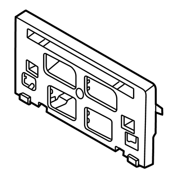 2025 Ford Ranger License Plate - N1WZ-17A385-K