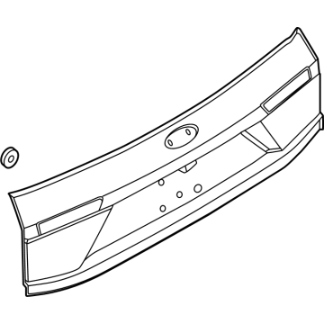 SL1Z-7842512-AA Ford Moulding Illustration 1 of 1