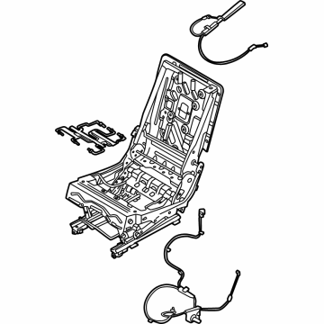 RL1Z-78613A10-E Ford Frame Assembly Illustration 1 of 1