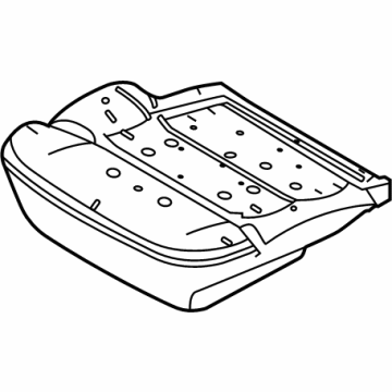 2025 Ford F-350 Super Duty Seat Cushion - PC3Z-15632A23-A