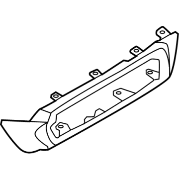 R2TZ-5804388-AB Ford Instrument Panel Moulding Assembly Illustration 1 of 1