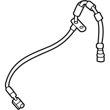 PZ1Z-2078-A Ford Hose Assembly Brake Illustration 1 of 1