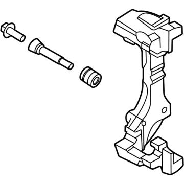 PZ1Z-2C396-C Ford Bracket Illustration 1 of 1