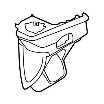 2024 Ford E-Transit Cup Holder - MK4Z-6113562-BC