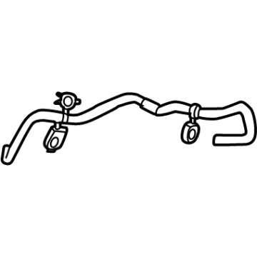 MB3Z-8A519-F Ford TUBE ASY - WATER OUTLET Illustration 1 of 1